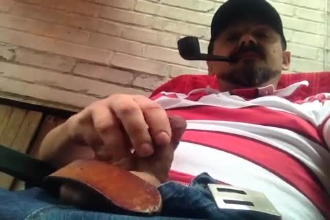 Pipe Smoking And wank
