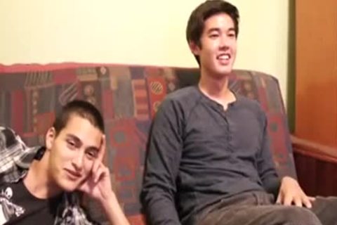charming homo teens blowjob-stimulation