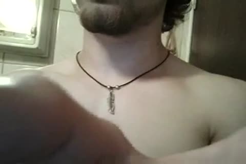 Fit lad cam Shows Off In His bathroom Jerkit.net