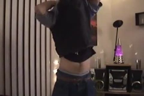 Blinged Straight boy Buzz Beats Off And Cums