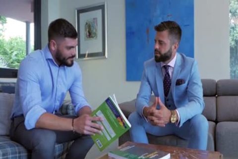 Muscle homosexual Fetish And cumshot