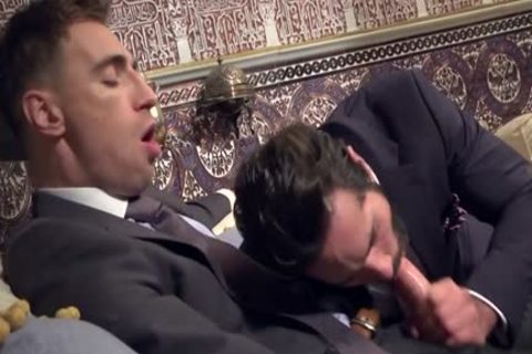 large penis homosexual anal job And Facial