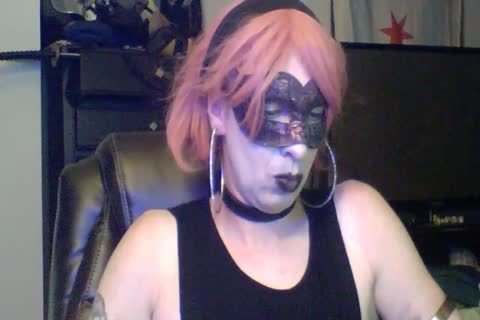 lusty Dancing Goth CD web camera Show (part two Of two)