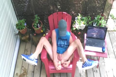 Outdoor dildo Session 1 Jonathan Beaulieu 480p 030414 two