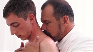MissionaryBoys - Teen Elder Lund showing penis