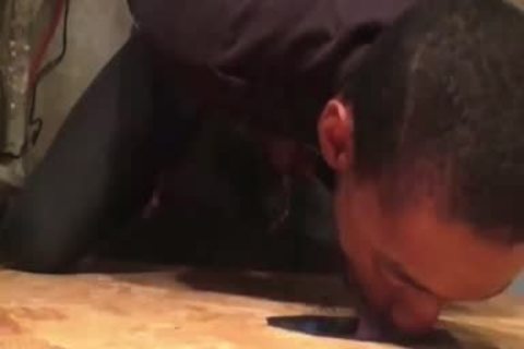 Eating big ramrods With big Cumshots In The Storage Room
