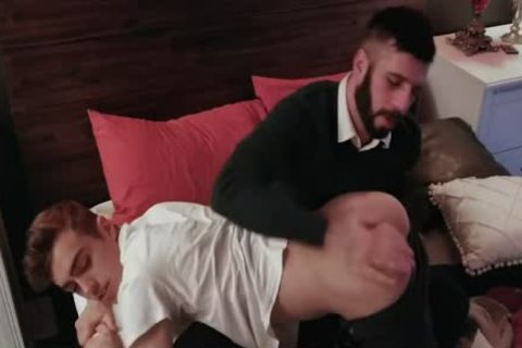 lascivious Stepdad Rawdogs naughty Stepson