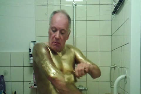 Golden Bodypaint villein Gerard