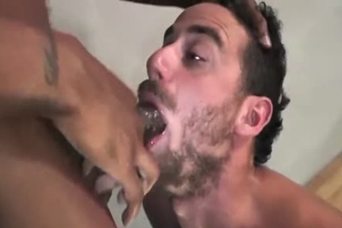 Leon Fox Cannot swallow Such Amonut Of dark meat From sexy Javin!!! Fo