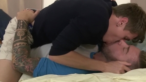 Icon Male - DILF Troy Accola with Dolf Dietrich blowjob cum