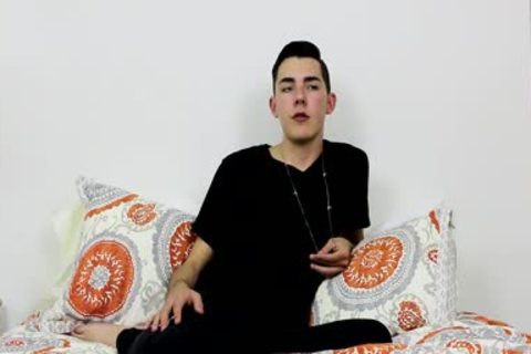 Stroking With Student lad Connor