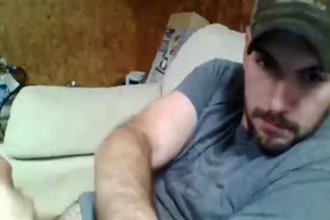 older chap jerking off In Live