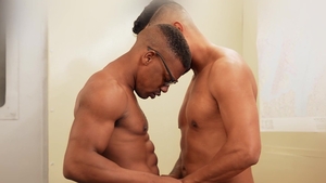 DrillMyHole.com: Pierced Ricky Donovan bareback doggy handjob