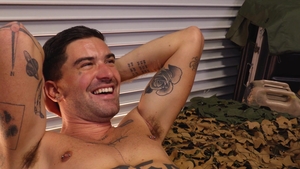Next Door Studios: Gay Chris Damned bareback ass pounding