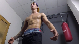 EastBoys: Muscled very cute straight boy at the casting