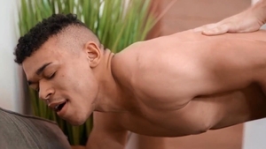 SeanCody: Tattooed Marcus with Jax blowjob cum indoors