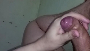 stroking UNTIL I ejaculate IN MY BLUE SHIRT - UEKHUI