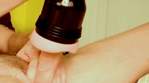 FetishMen - Cal Parker showing black cock