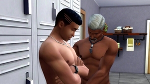 Perv old Fit coach Tricked And nailed A fashionable teen - WickedWhims