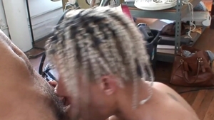 AlternaDudes: Ramses exposing uncut cock