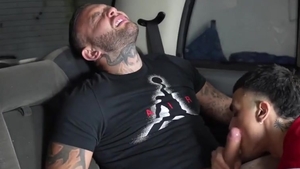 A nice oral sex stimulation In A Taxi Made Him shoot his load [ONLYFANS]