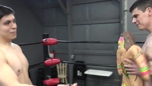 Muscle twink Wrestling 1800