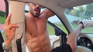 poked Him So rough Inside The Car [ONLYFANS]
