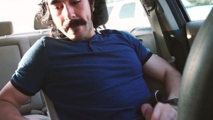 not quite CAUGHT stroking In The PARKING Lot ON My LUNCH BREAK whilst SEXTING A FAN In My CAR