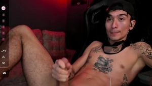 Colombian teen Wanks On web camera