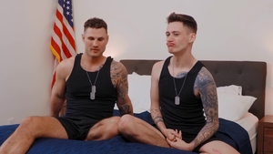 Active Duty: Blain and Cam: Smooth, Tatted, and Hard AF