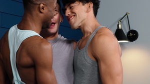 Next Door Buddies: Zeno Rey in a Dark Rimming Delight