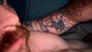 str8 Tatted pretty Ginger Stached POV (Ladies merely cam)