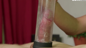 Tied-Up Fun for Caruso with the Cock Machine