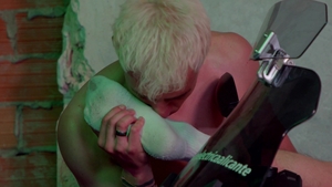 Riding the waves of pleasure with used sneakers