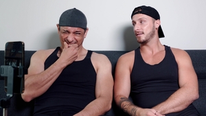 Jerk Buddies: When Straight Buddies Go Brunette Wild
