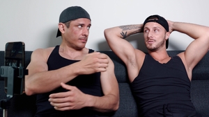 Jerk Buddies: When Straight Buddies Go Brunette Wild