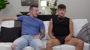 Jerk Buddies: Two Twinks Share a Straight Adventure