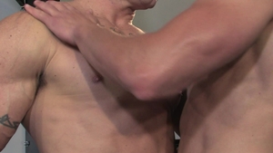 Falcon Studios: Inked Ironmen Ignite an Intense Encounter