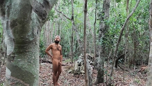 Str8 Chaser: Hairy Studs Self-Pleasure in Nature