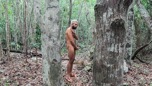 Str8 Chaser: Hairy Studs Self-Pleasure in Nature