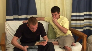 Circle Jerk Boys: Two Young Twinks Discovering Sex