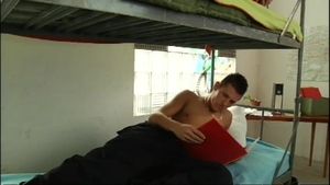 Two Lads' Intense Study at Police College