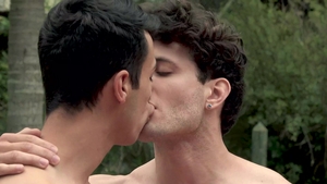 Latin Leche: Inked Adonis Pumps Pal's Smooth Ass