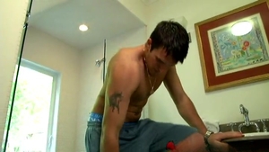 Trystan Bull: FleshLight Frolic after Icy Splash