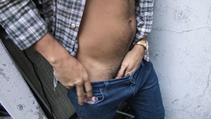 Latin Leche: College Cutie's First Doggystyle in Public