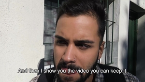 Latin Leche: College Cutie's First Doggystyle in Public