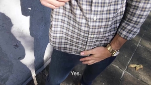 Latin Leche: College Cutie's First Doggystyle in Public