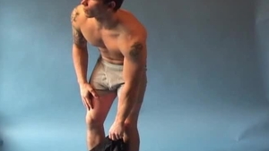 Next Door Male: Stud Chasing Through Doors for Shower Fun