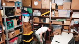 Young Perps: Surveillance Camera Captures Passionate Heist