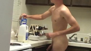 Next Door Male: Muscular Lifeguard Chris' Private Shower Show